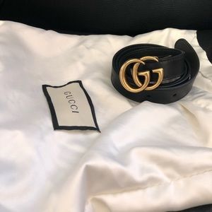 Gucci Skinny GG Mormont Belt
